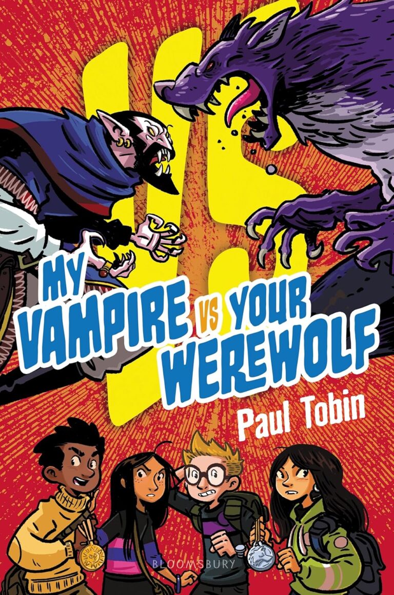 Cover for My Vampire vs. Your Werewolf by Paul Tobin