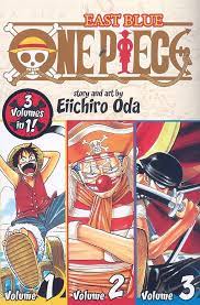 Cover for One Piece: East Blue, vols 1, 2, 3 by Eiichiro Oda