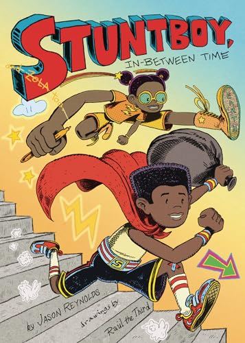 Cover for Stuntboy, in-between time  by Jason Reynolds 