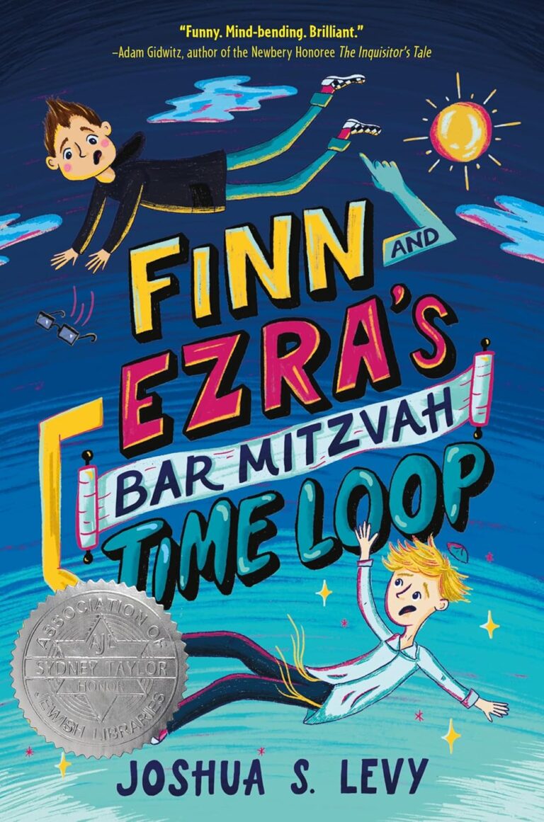 Cover for Finn and Ezra's Bar Mitzvah Time Loop by Joshua S. Levy
