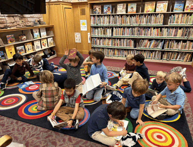 Reading with friends