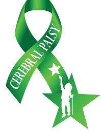 cerebral palsy awareness green ribbon