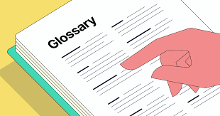glossary