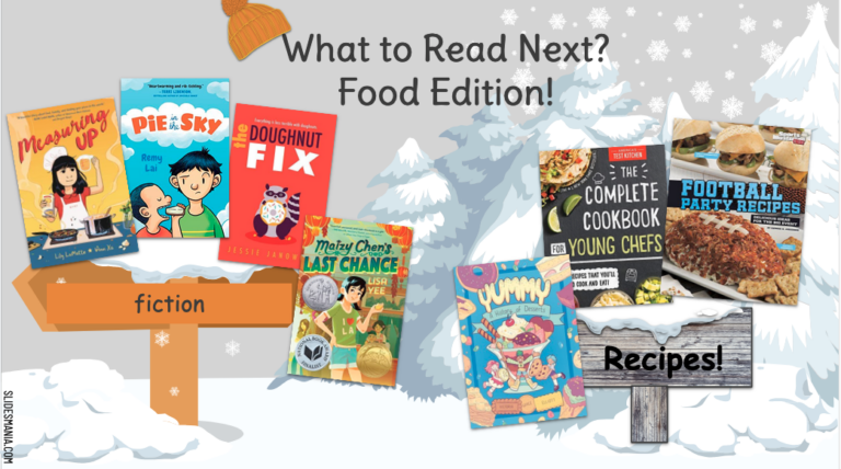 What to Read next-Food edition